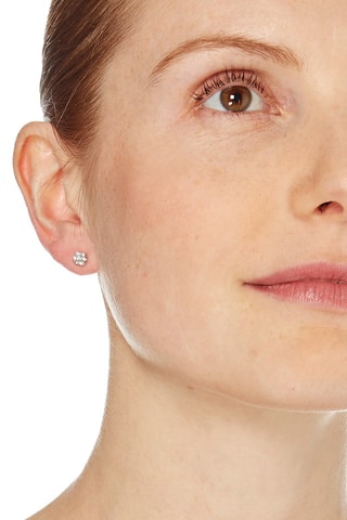 Puces - Or blanc et diamants