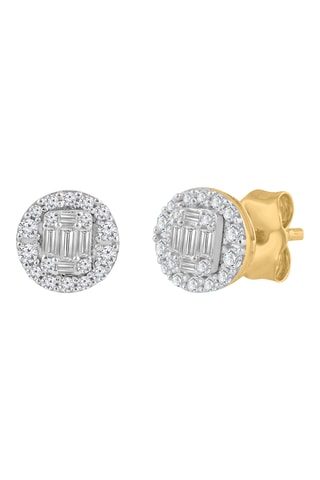 Puces - Or jaune et diamants