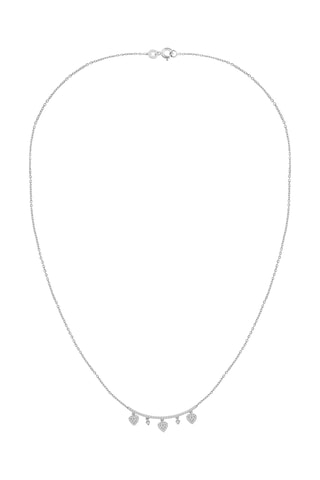 Collier - Or blanc et diamants