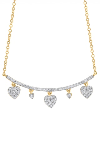 Collier - Or jaune et diamants