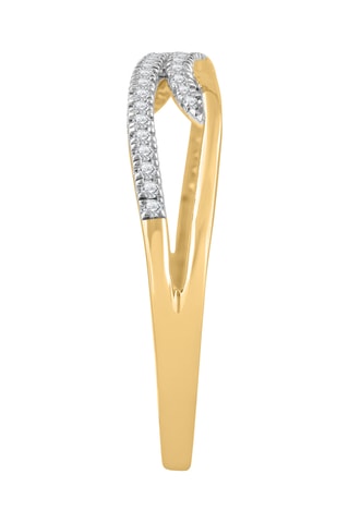 Bague - Or jaune et diamants