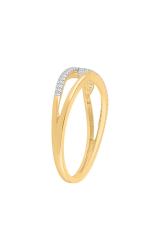 Bague - Or jaune et diamants