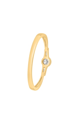 Bague - Or jaune et diamants