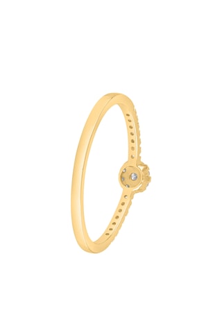 Bague - Or jaune et diamants