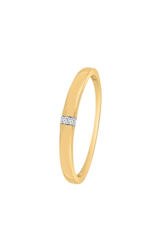 Bague - Or jaune et diamants