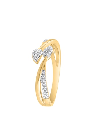 Bague - Or jaune et diamants