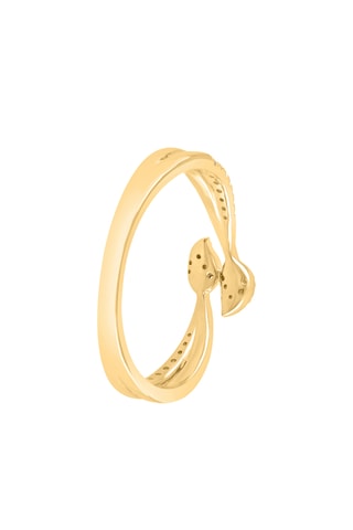 Bague - Or jaune et diamants