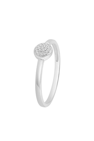 Bague - Or blanc et diamants