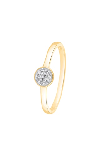 Bague - Or jaune et diamants