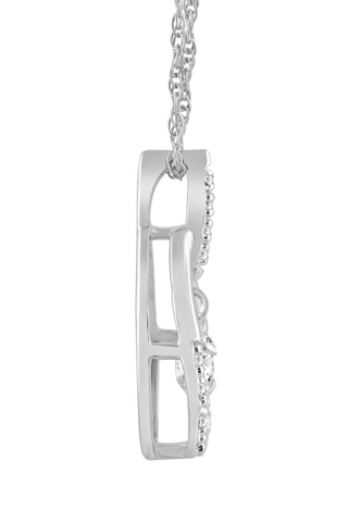 Collier - Or blanc et diamants