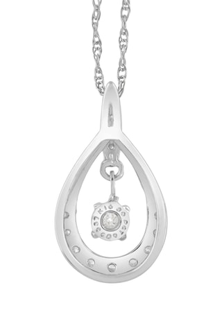 Collier - Or blanc et diamants