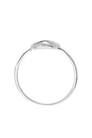 Bague - Or blanc et diamants