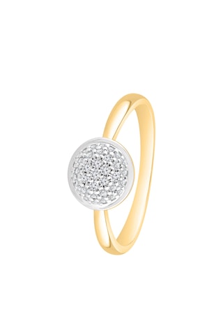 Bague - Or jaune et diamants