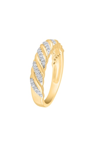 Bague - Or jaune et diamants