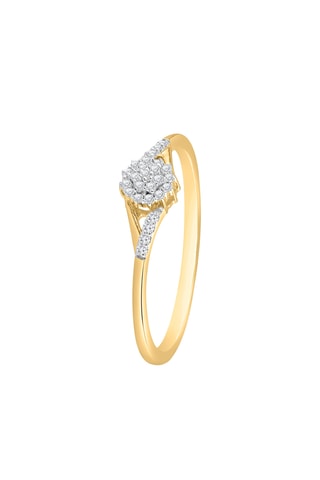 Bague - Or jaune et diamants