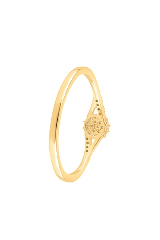 Bague - Or jaune et diamants