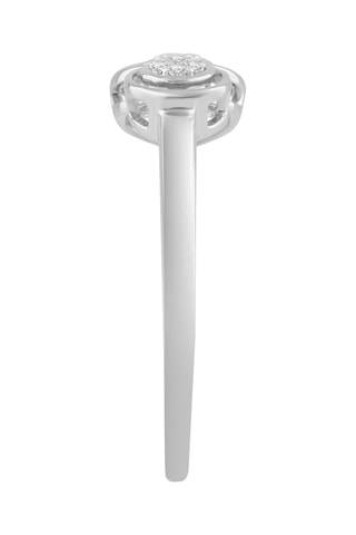 Bague - Or blanc et diamants