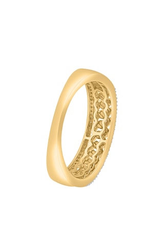 Bague - Or jaune et diamants