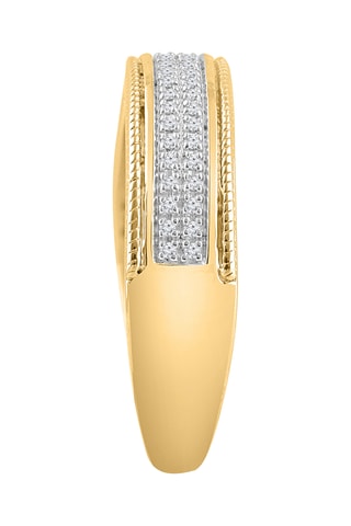 Bague - Or jaune et diamants