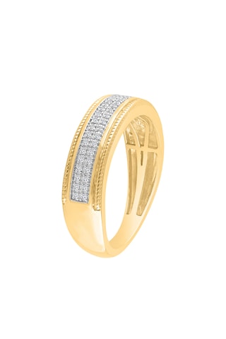 Bague - Or jaune et diamants