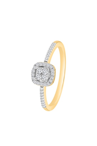 Bague - Or jaune et diamants
