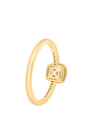 Bague - Or jaune et diamants