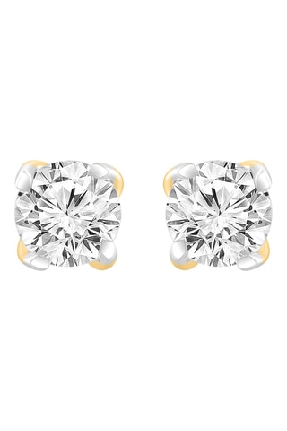 Puces - Or jaune et diamants