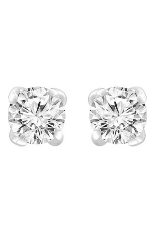 Puces - Or blanc et diamants