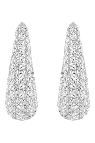 Créoles - Or blanc et diamants