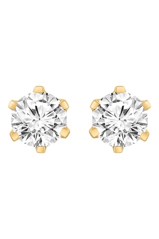 Puces - Or jaune et diamants