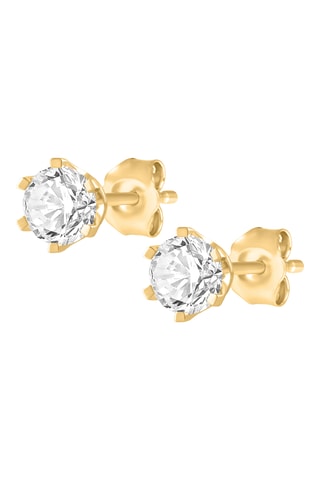 Puces - Or jaune et diamants