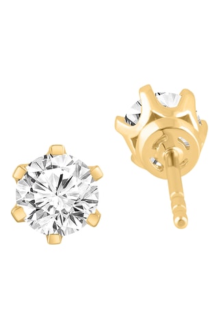 Puces - Or jaune et diamants