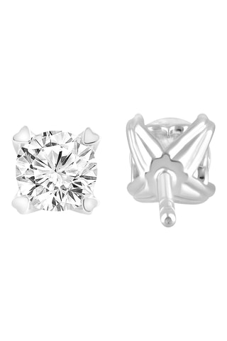 Puces - Or blanc et diamants