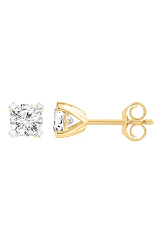 Puces - Or jaune et diamants