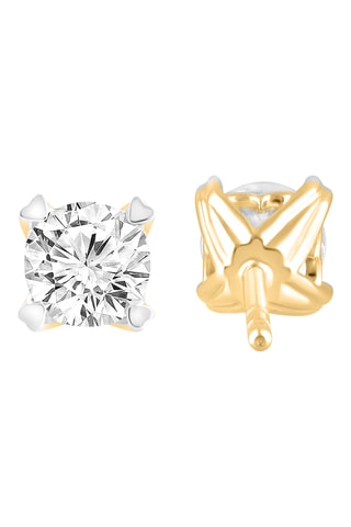 Puces - Or jaune et diamants