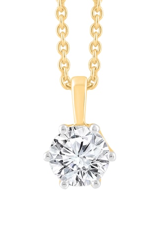 Collier - Or jaune et diamant