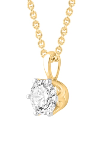 Collier - Or jaune et diamant