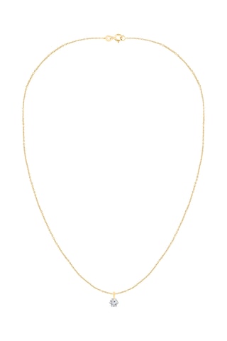 Collier - Or jaune et diamant