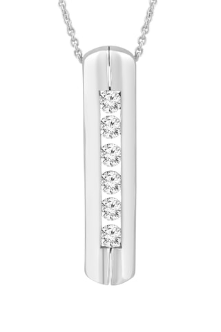 Collier - Or blanc et diamants