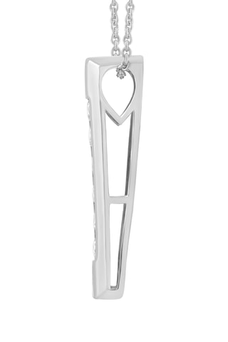 Collier - Or blanc et diamants