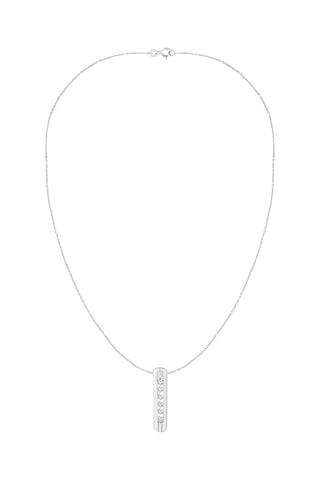Collier - Or blanc et diamants