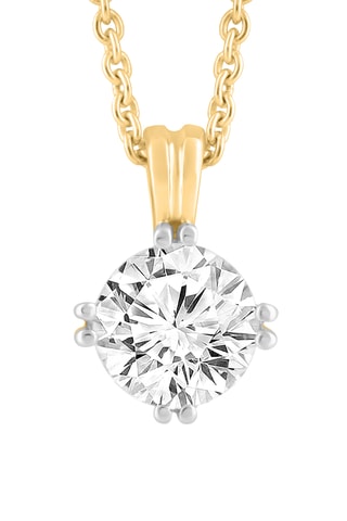 Collier - Or jaune et diamant