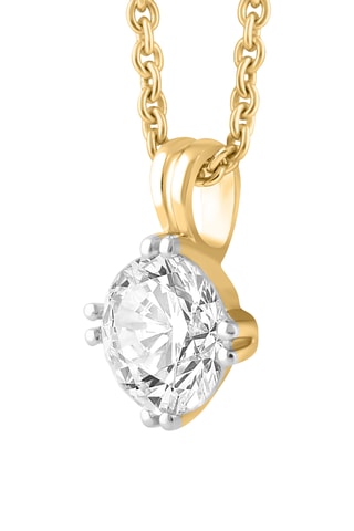 Collier - Or jaune et diamant