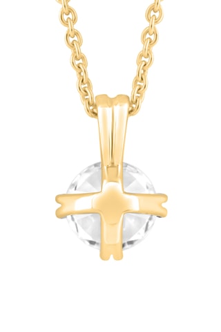 Collier - Or jaune et diamant