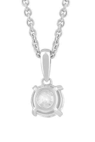 Collier - Or blanc et diamant