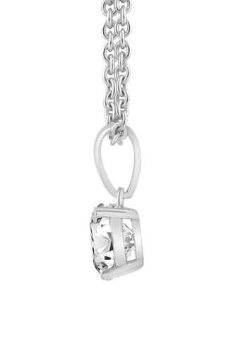 Collier - Or blanc et diamant