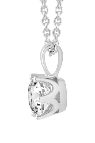 Collier - Or blanc et diamant