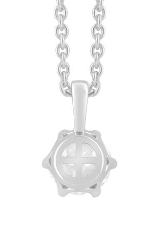 Collier - Or blanc et diamant