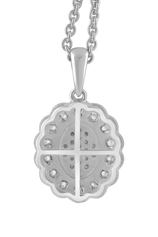 Collier - Or blanc et diamants