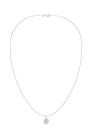 Collier - Or blanc et diamants